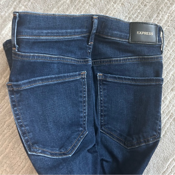 Express High Rise Skinny Jean - Picture 2 of 4